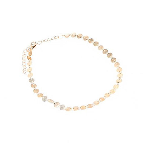 Classic Gold Disc Choker