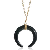 Black Horn Necklace