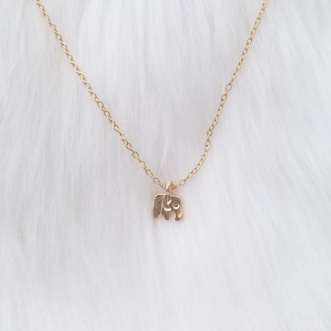 Good Luck Elephant Necklace