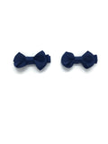 Navy Blue Little Girls Bows