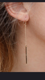 Bar Pendant Dangle Drop Earrings