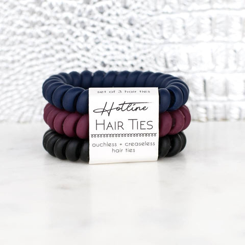 Ivy League HotLine Hair Ties Matte